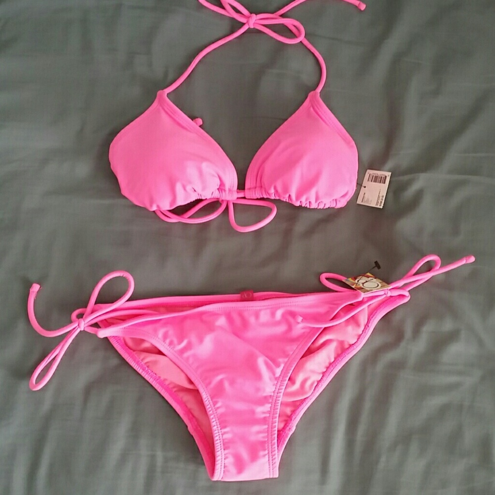 OP pink bikini